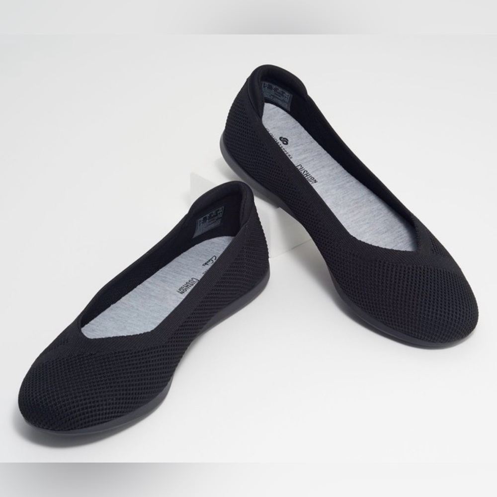 Clarks Cloudsteppers black ballet flat removeable… - image 7